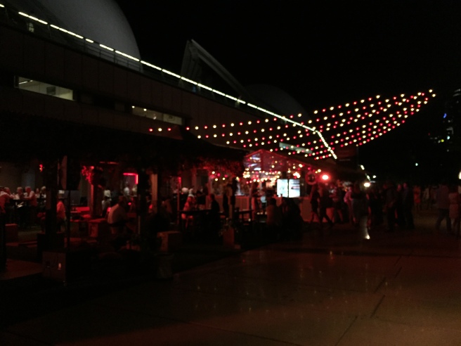 A pop up bar at the Opera House this summer.
